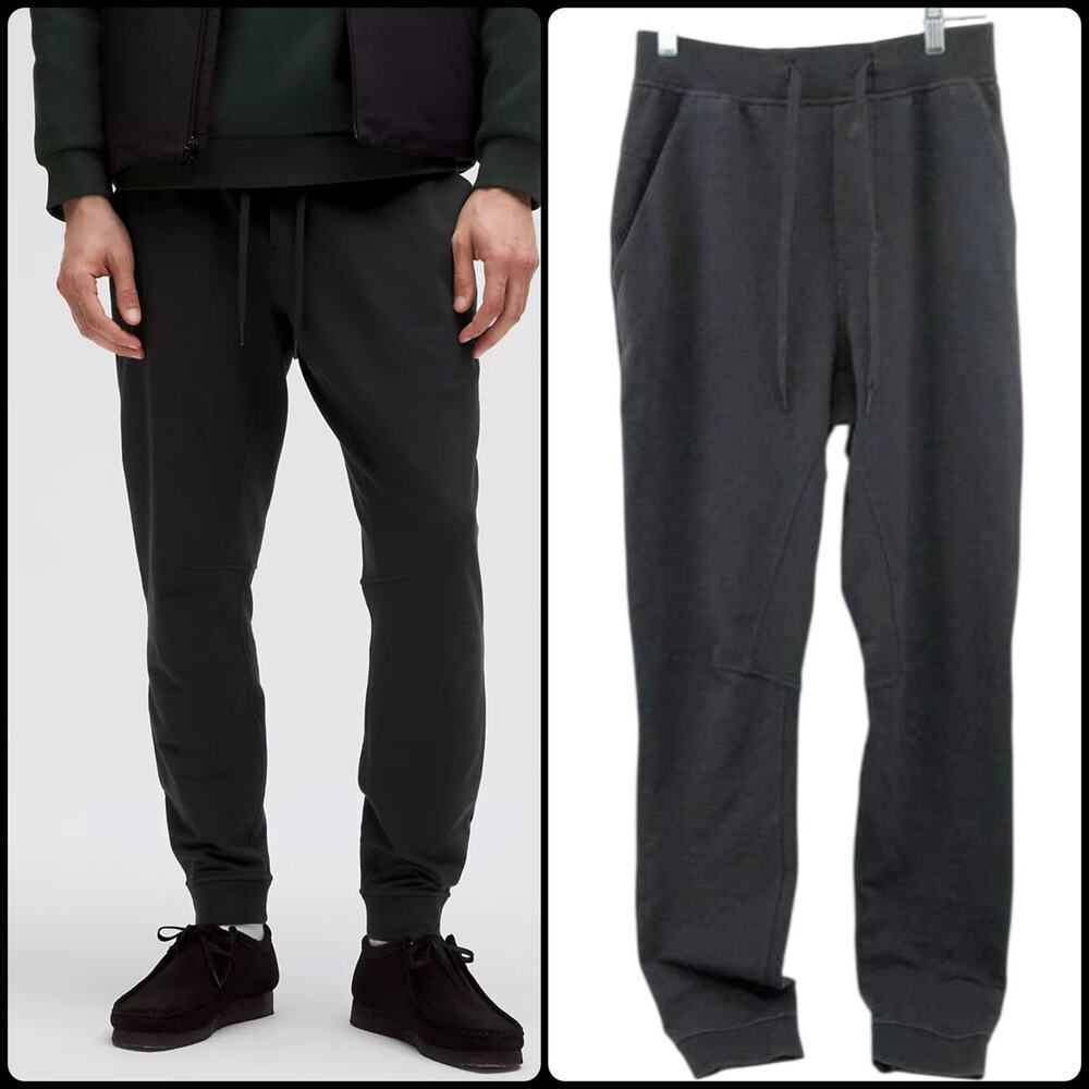 Lululemon City Sweat Athletic Jogger/Sweatpants Tall Black Men’s Size Small